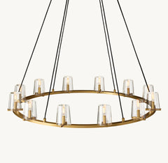 PAUILLAC ROUND CHANDELIER 48"