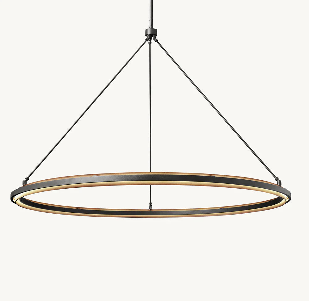 PERALTA ROUND CHANDELIER 60"