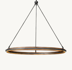 PERALTA ROUND CHANDELIER 48"