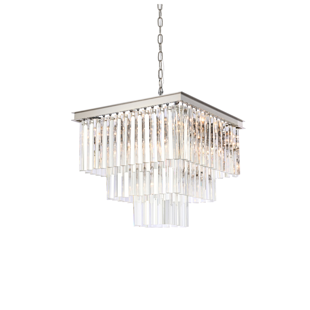 Odeon Square Chandelier For Living Room Dining Room