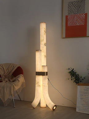 Ethereal Alabaster Floor Lamp