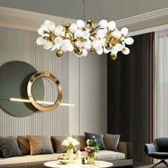 Harris Grape Circle Branch Chandelier