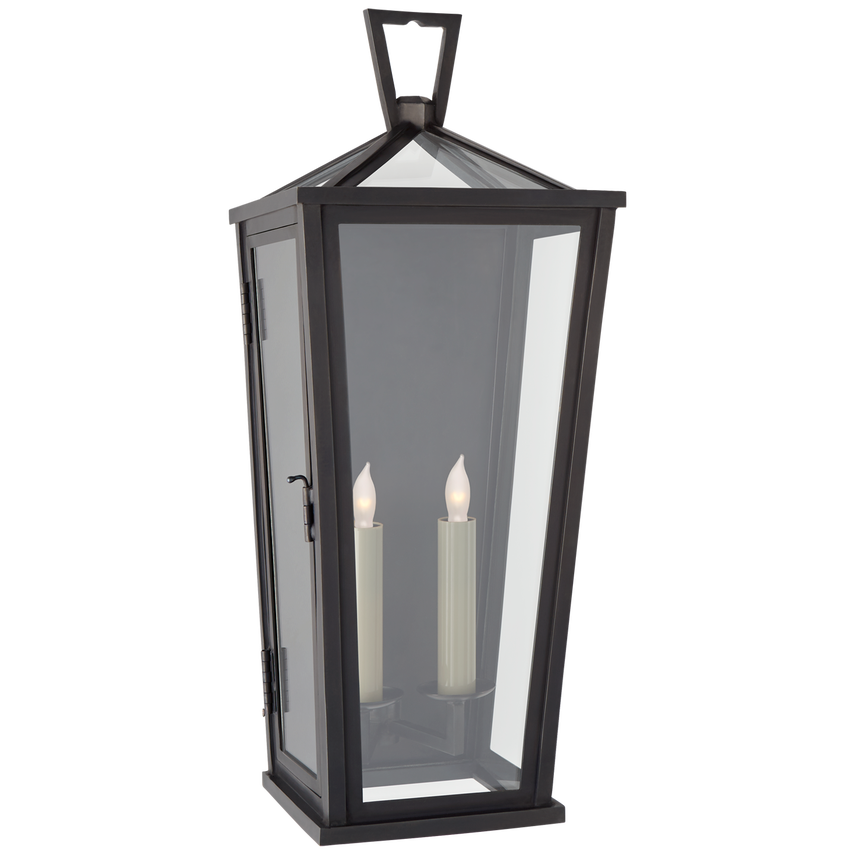 Debra Medium Tall 3/4 Wall Lantern Outdoor