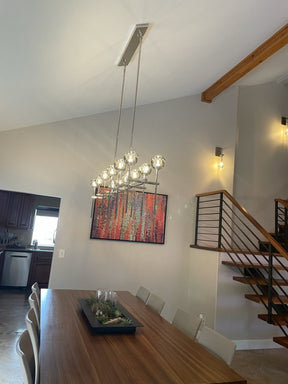 Belle Linear chandelier 48" 60"