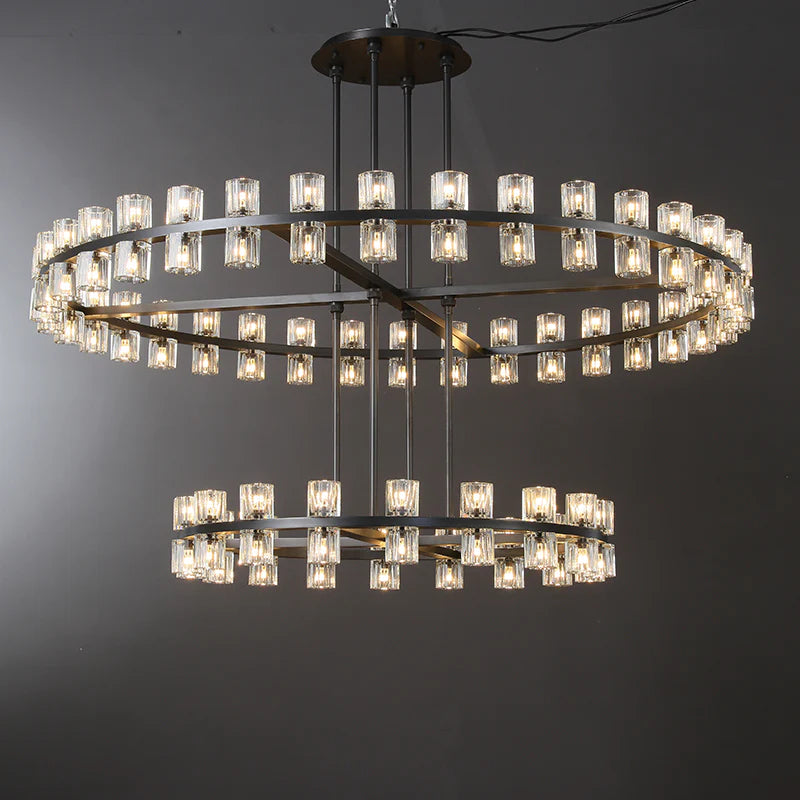 Arcachon Round Chandelier 36" 48" 60"