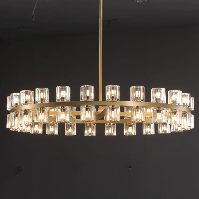 Arcachon Round Chandelier 36" 48" 60"