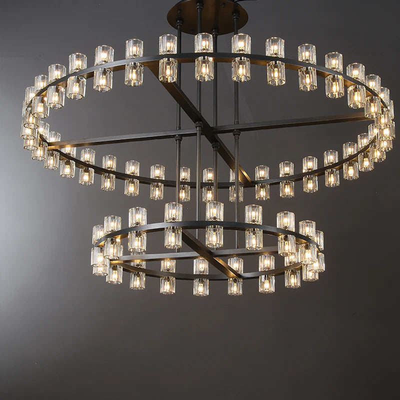 Arcachon Round Chandelier 36" 48" 60"