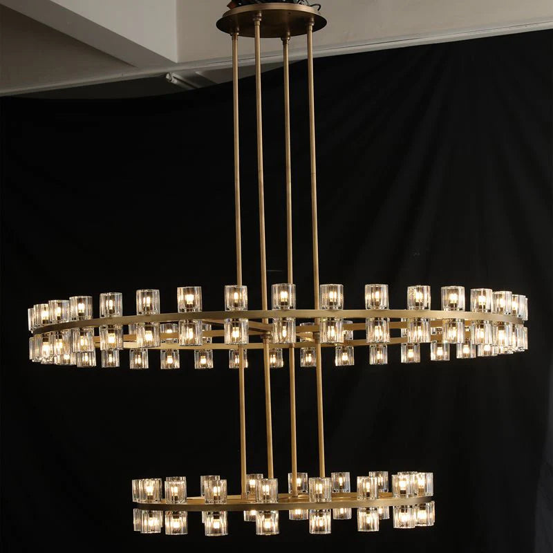 Arcachon Round Chandelier 36" 48" 60"