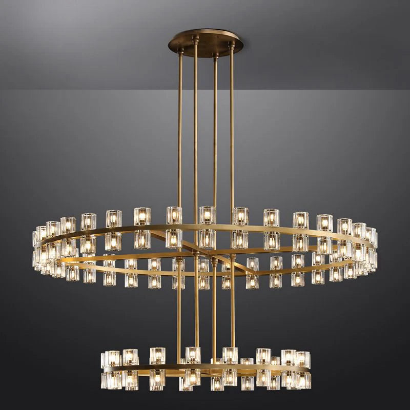 Arcachon Round Chandelier 36" 48" 60"