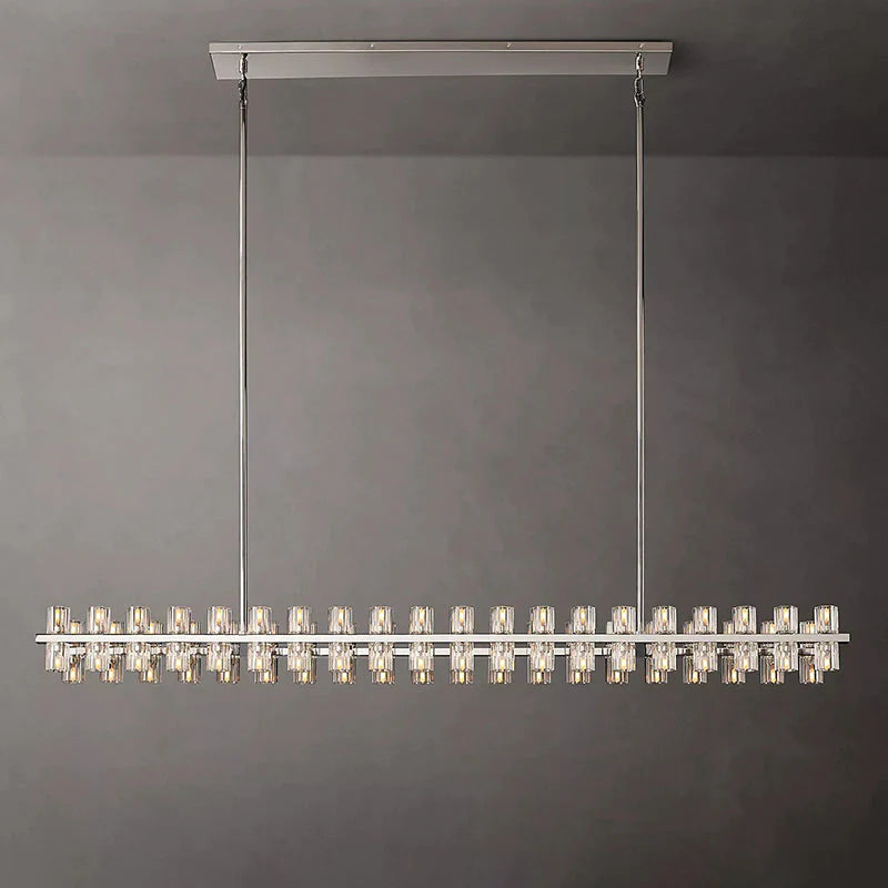 Arcachon Rectangular Chandelier 54'' 72''