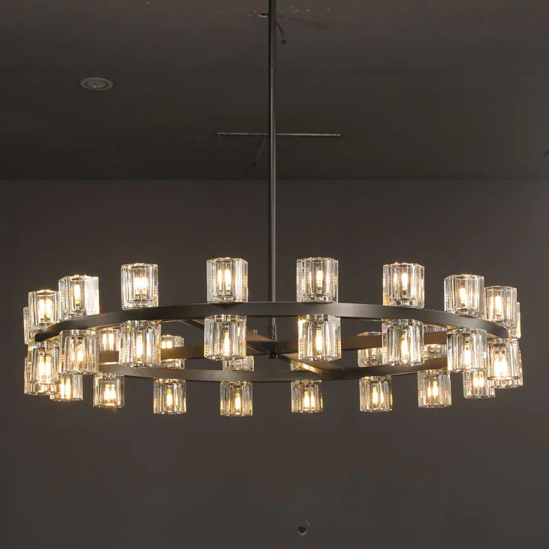 Arcachon Round Chandelier 36" 48" 60"