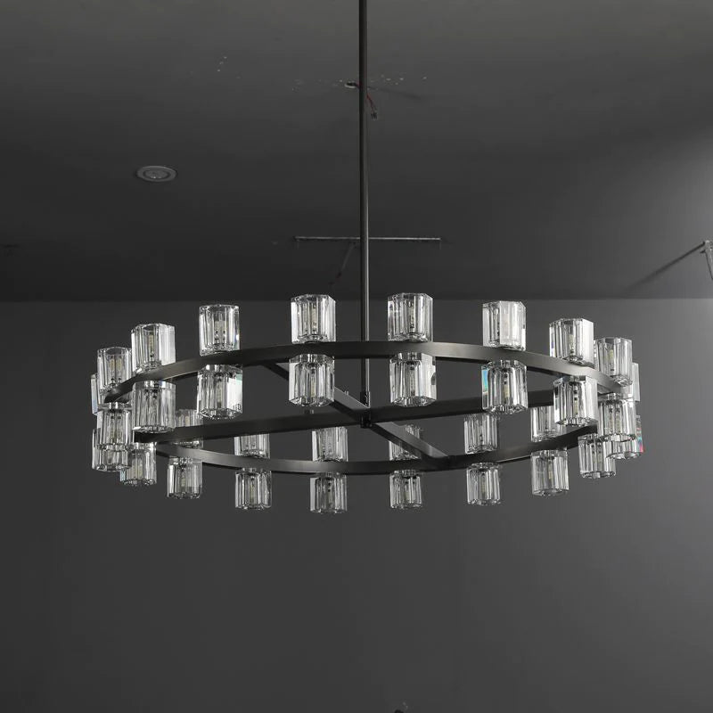 Arcachon Round Chandelier 36" 48" 60"