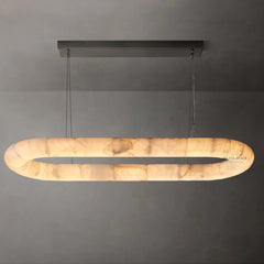 Rivager Lisse Oval Chandelier 57" 74"