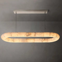 Rivager Lisse Oval Chandelier 57" 74"