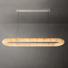 Rivager Lisse Oval Chandelier 57" 74"