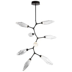 Rock Crystal Modern LED Chandelier