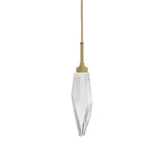 Rock Crystal Pendant Light