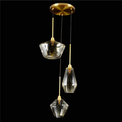 Ryan Glass Cascade Pendant