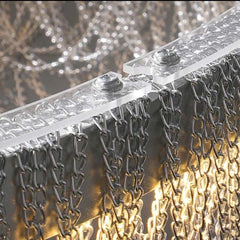 Teresa Cadena Tassel Modern Ring Chandelier