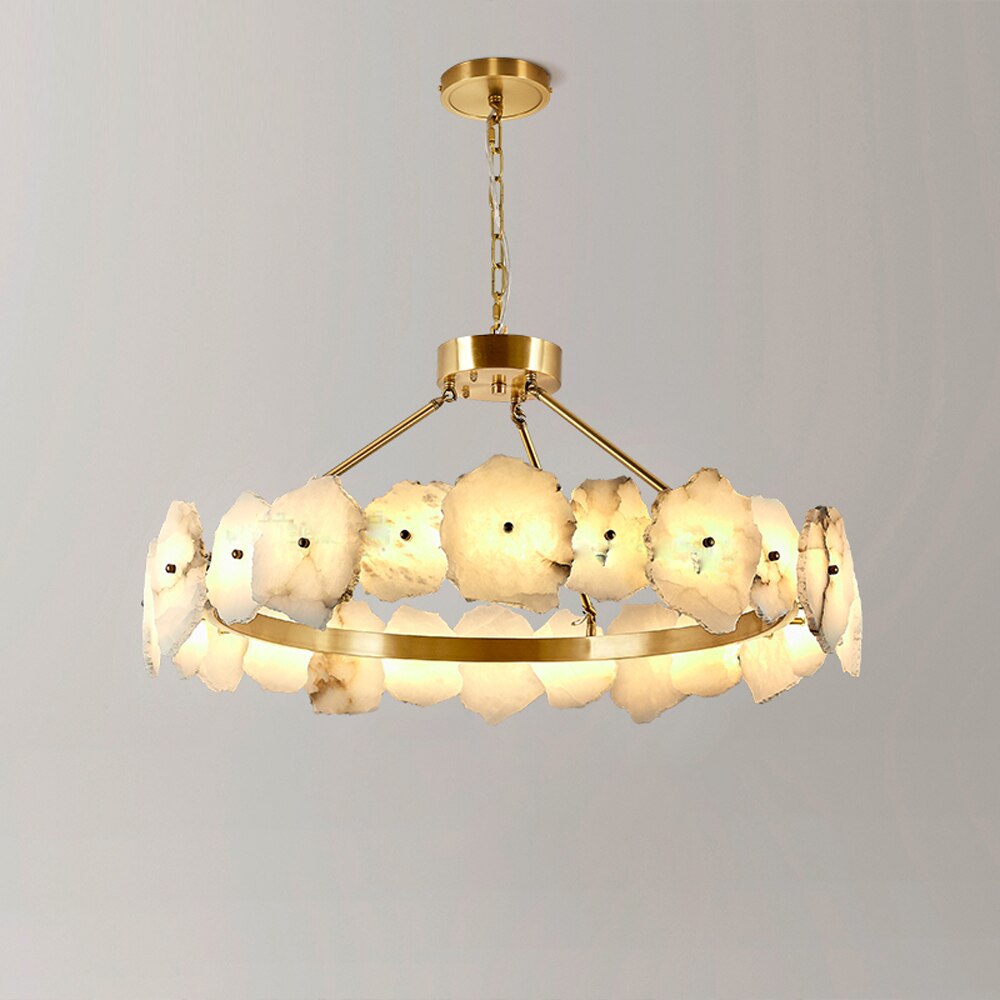 Glow Marble Modern Chandelier