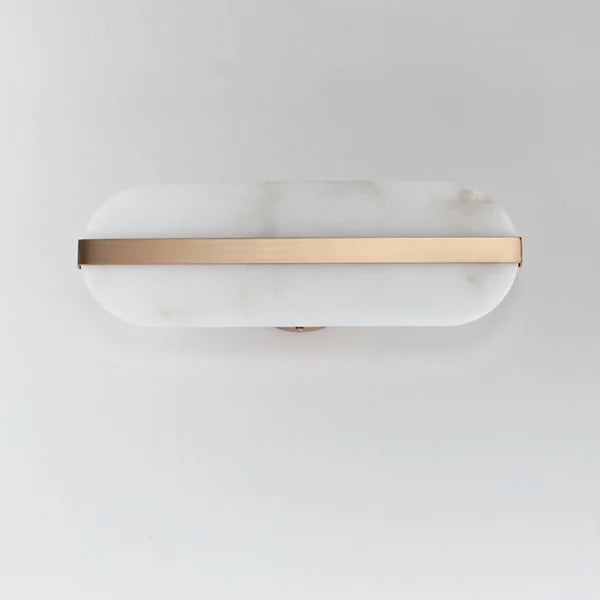 Stonewall Alabaster LED Wall Sconce 18"