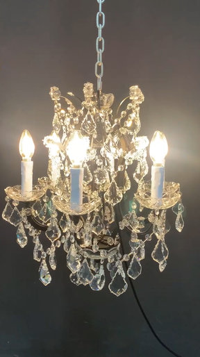 Roococo Round crystal chandelier 18" 28" 33" 40" 60" 101"