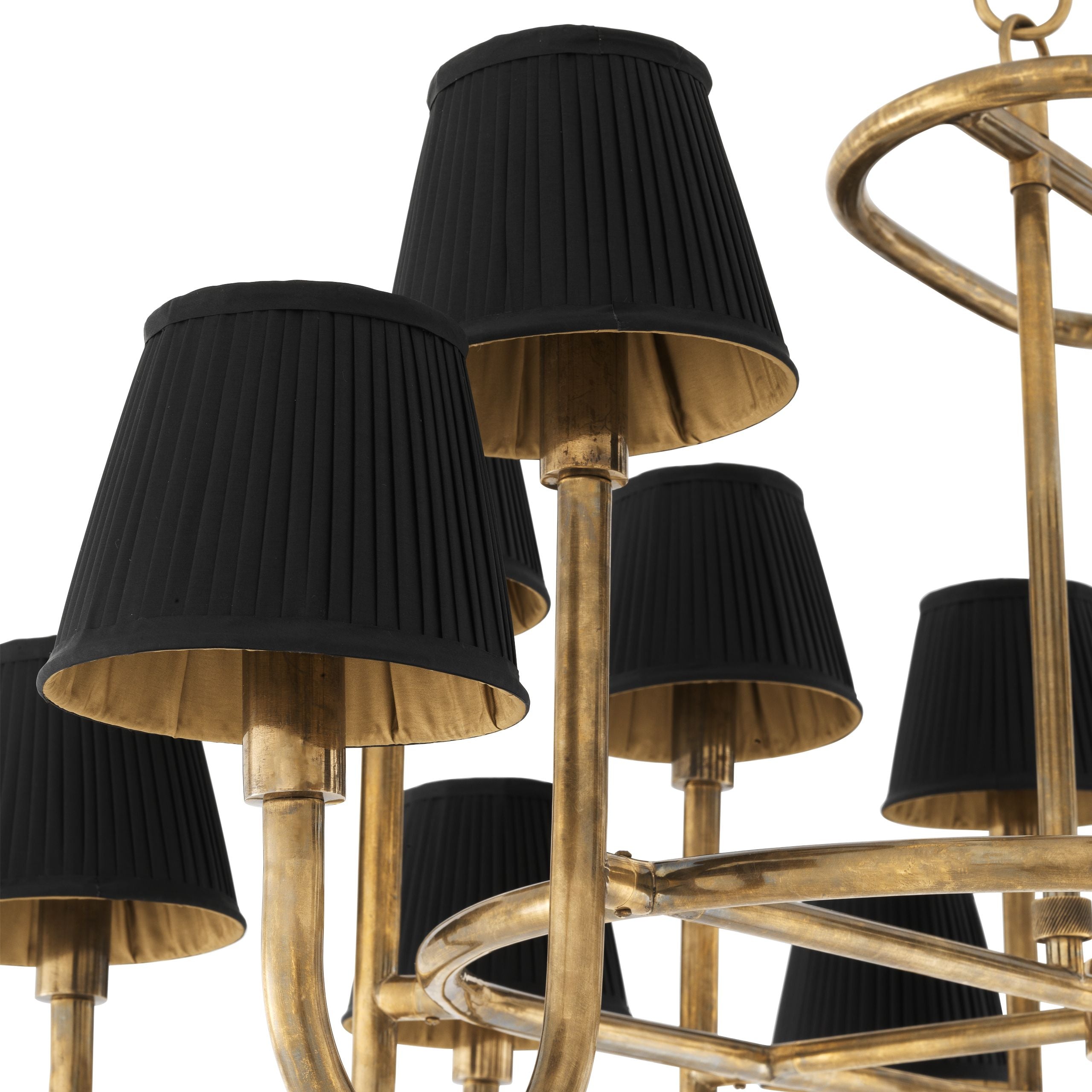 Pluto Modern Brass Chandelier - [Brass]