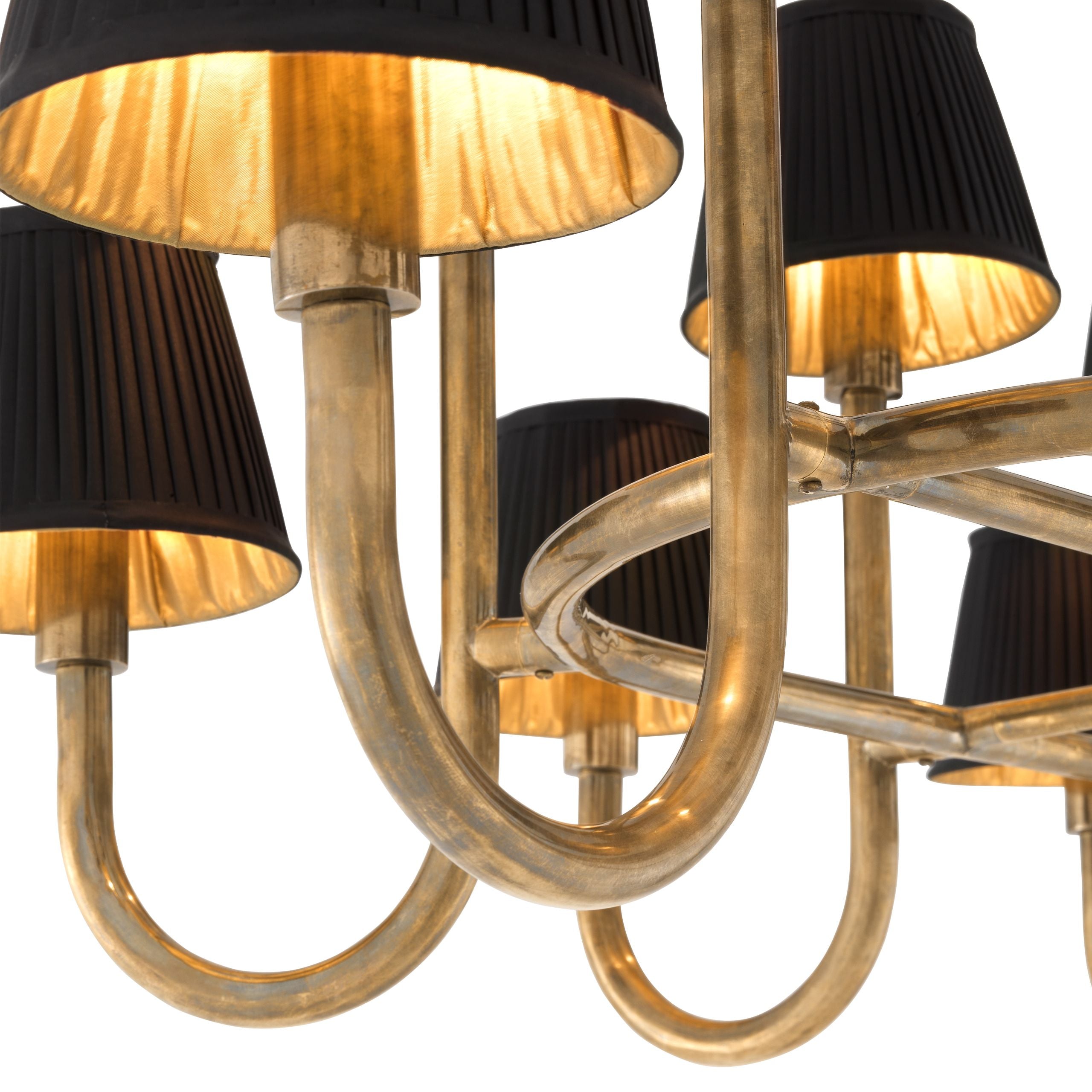 Pluto Modern Brass Chandelier - [Brass]