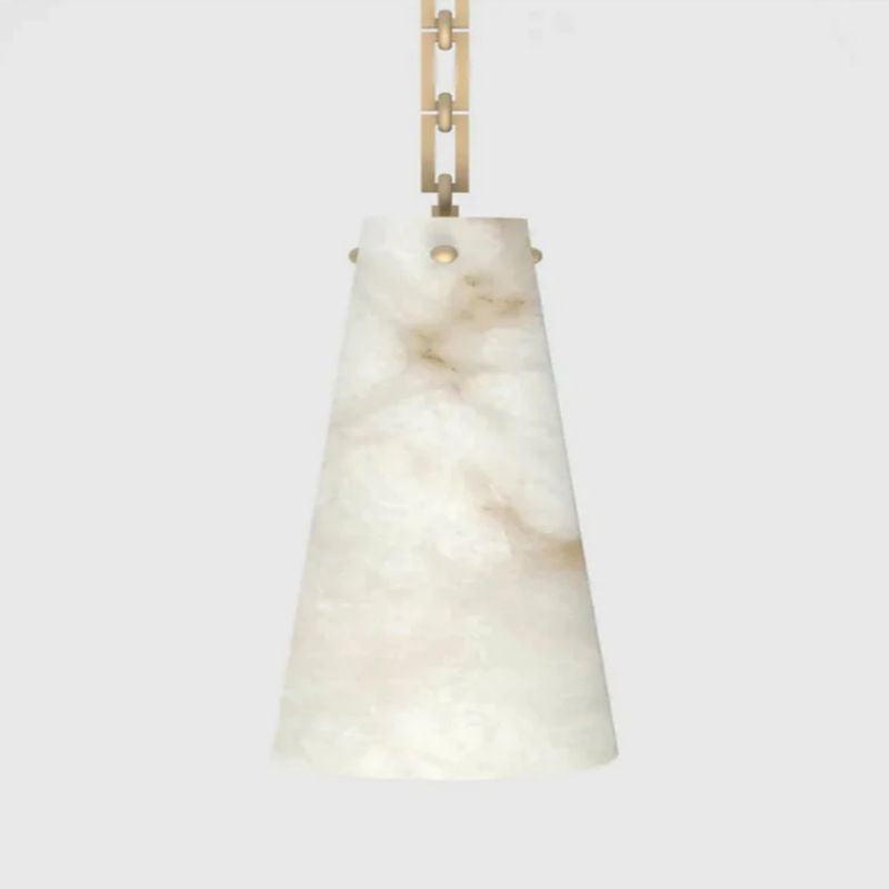 Steven Contemporary Alabaster Chandelier,5-Light Vintage Alabaster Pendant Cluster