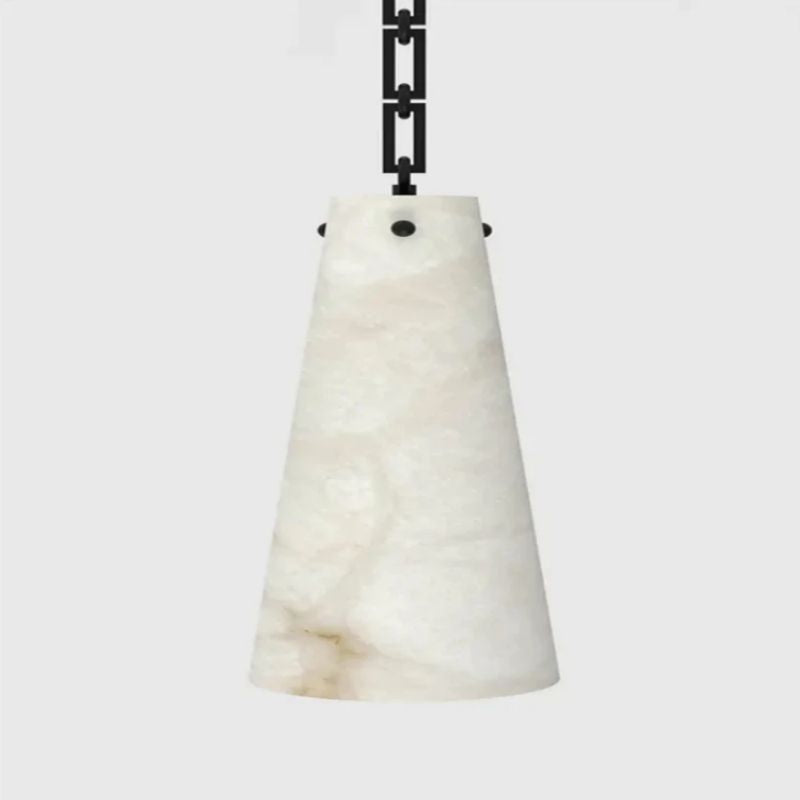 Steven Contemporary Alabaster Chandelier,5-Light Vintage Alabaster Pendant Cluster