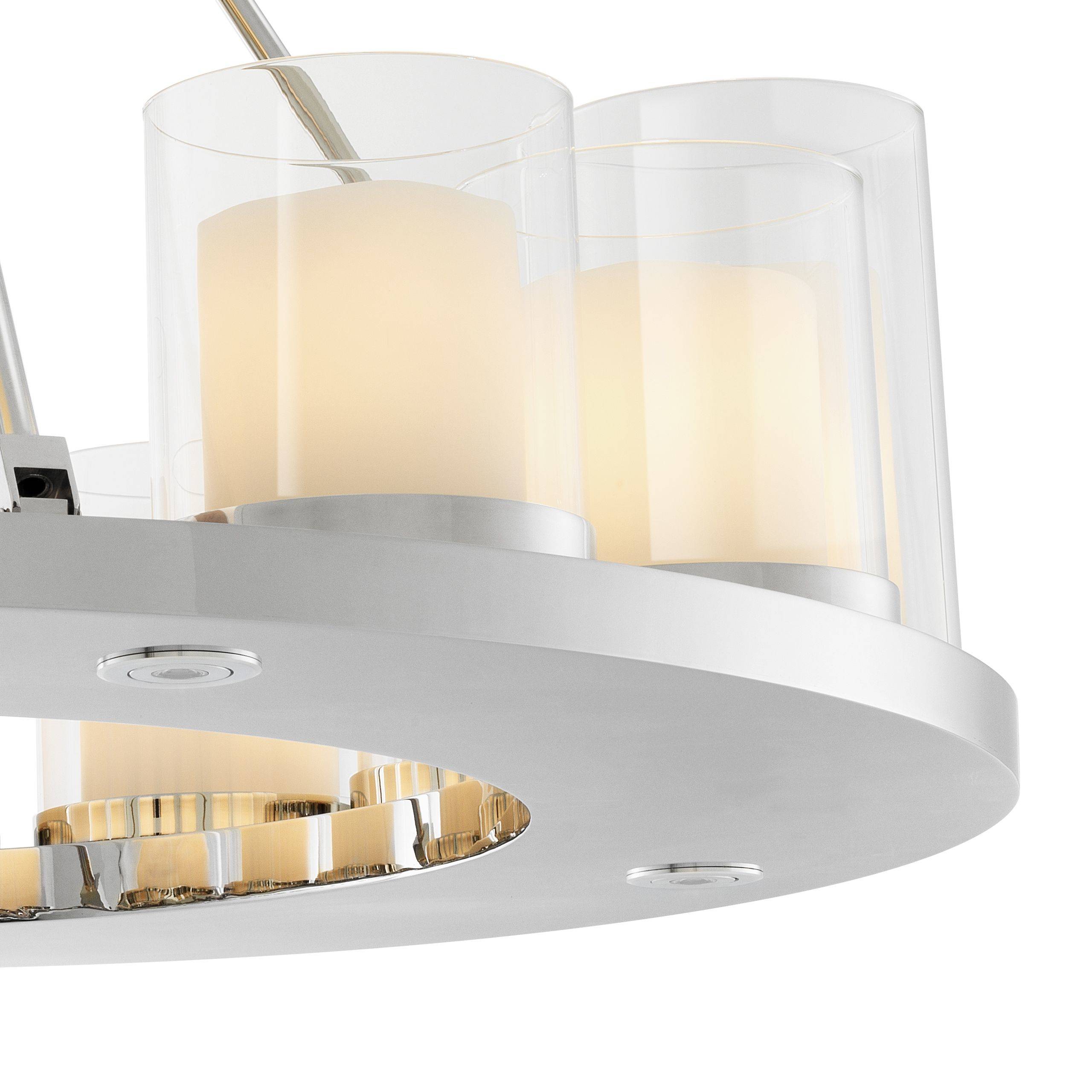 Summit Ring Modern Chandelier - [Steel]