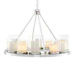 Summit Ring Modern Chandelier - [Steel]