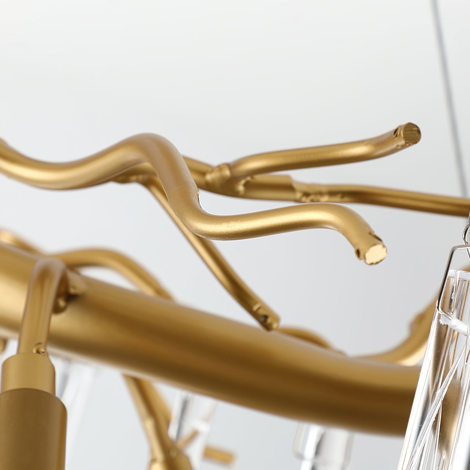 Aqua Makrama Chandeliers 33.5" 41" 49" 59" 71"L