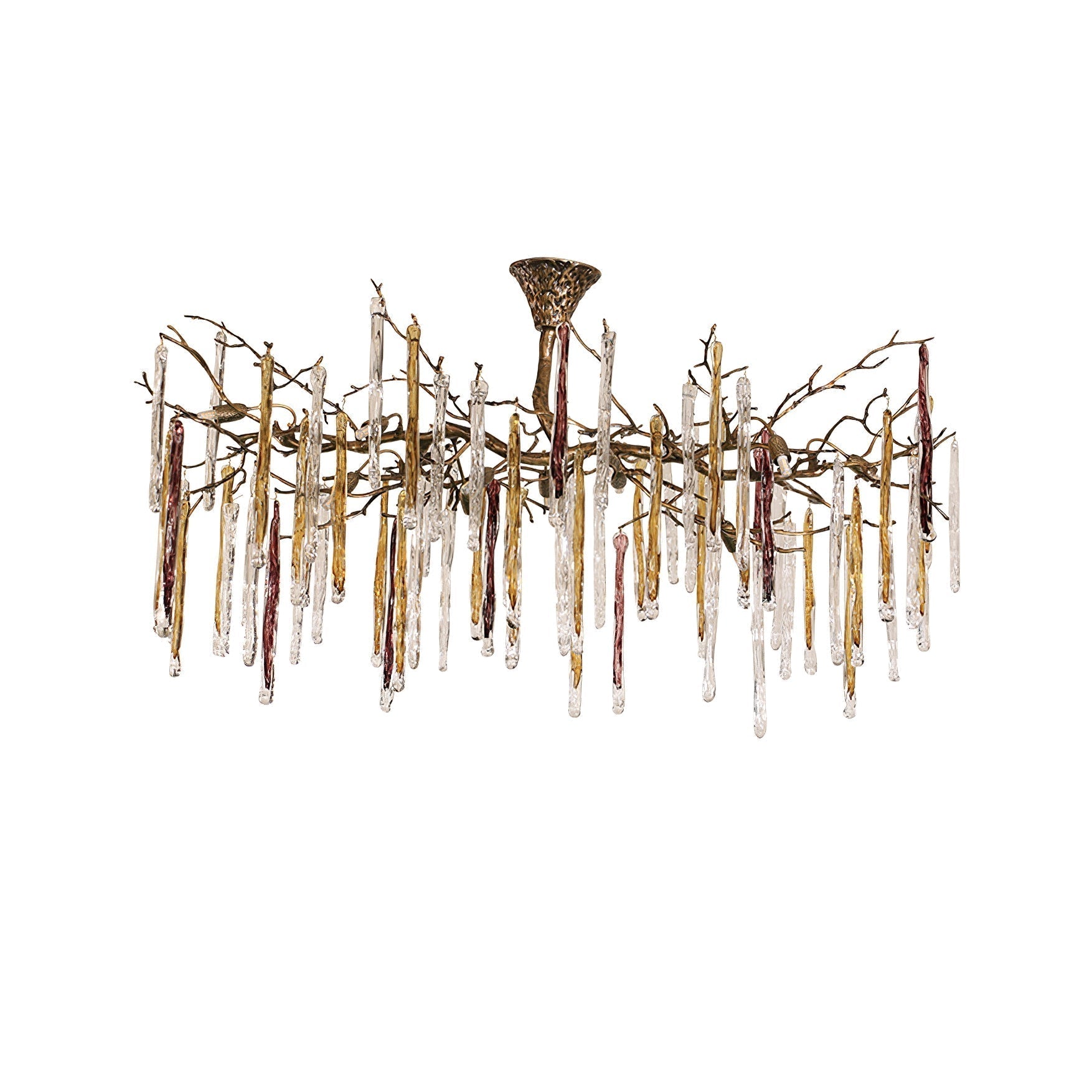 Annata Ice Strip Glamour Dripstone Chandelier