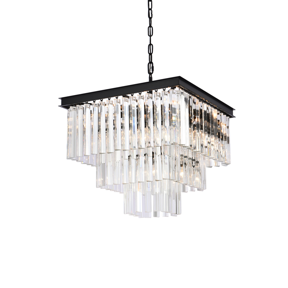 Odeon Square Chandelier For Living Room Dining Room