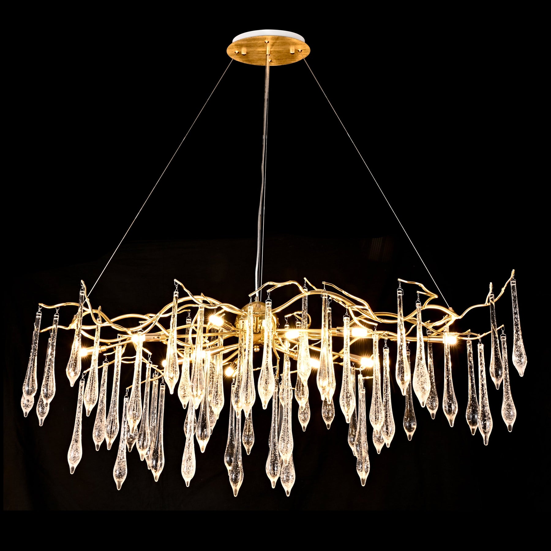 Lucio Linear Organic Branch Chandelier