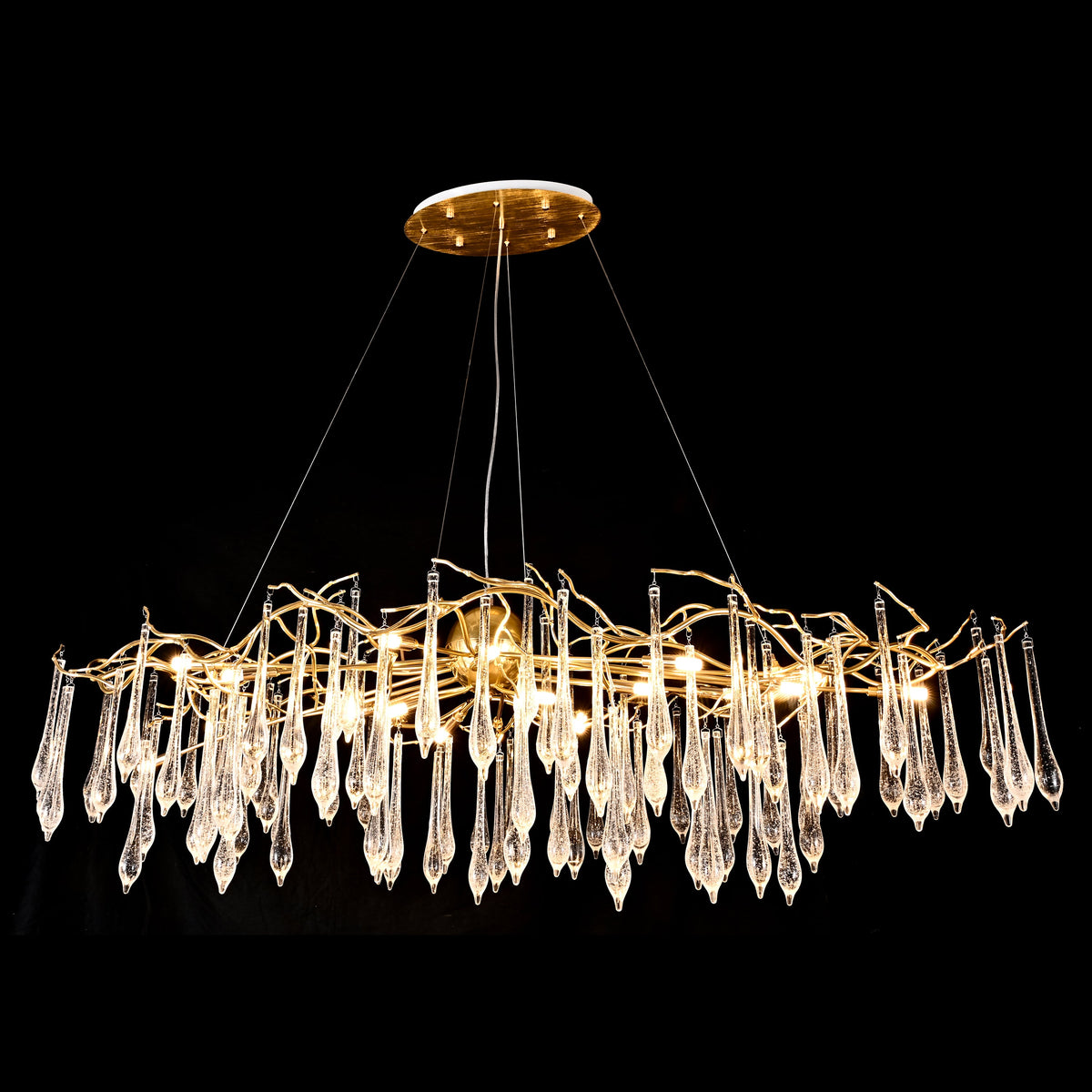 Lucio Linear Organic Branch Chandelier