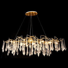 Lucio Linear Organic Branch Chandelier