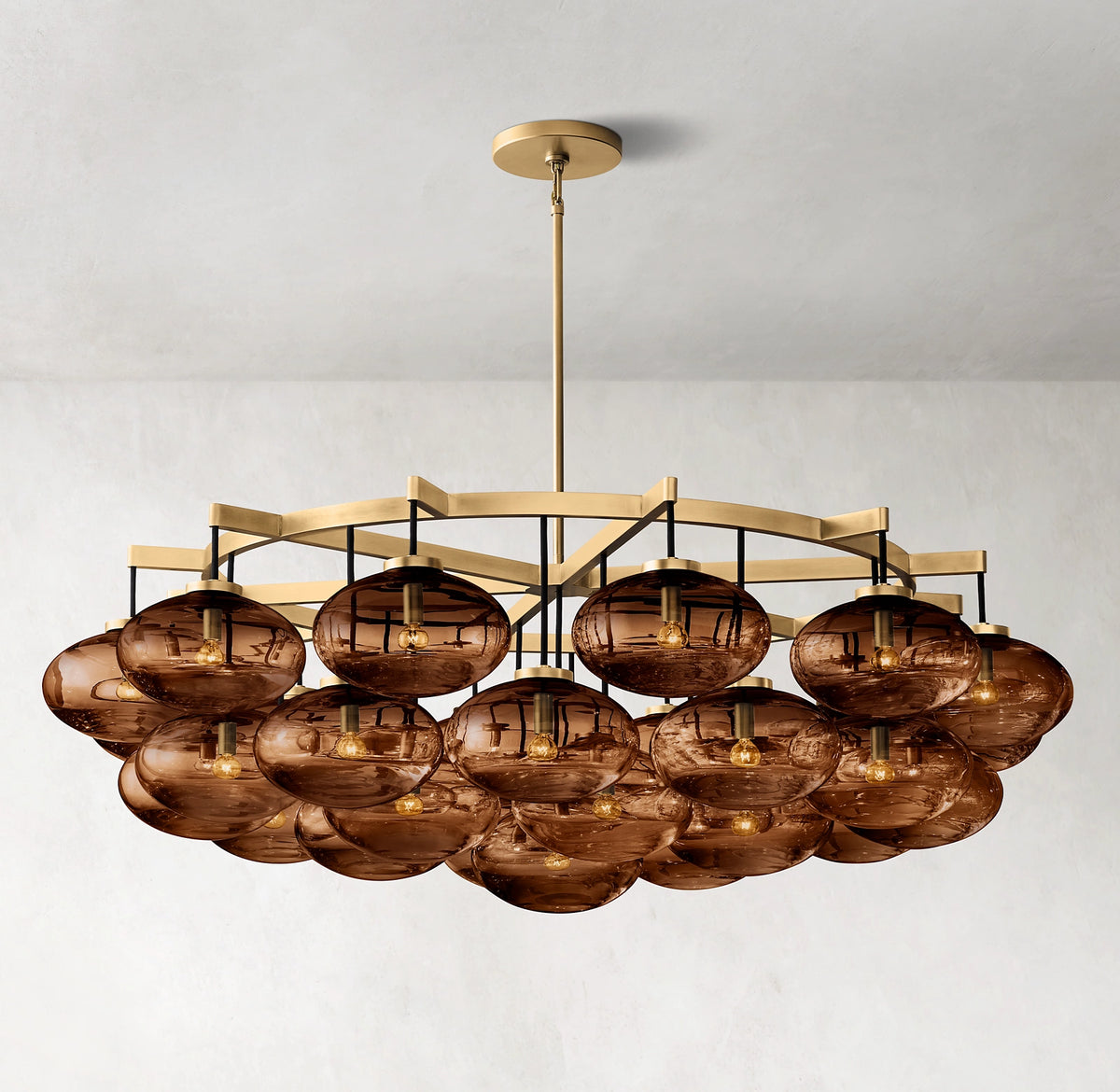 Cabretta Round Chandelier 60''