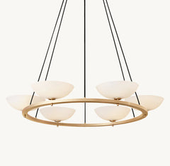 VERNET ROUND CHANDELIER 48"