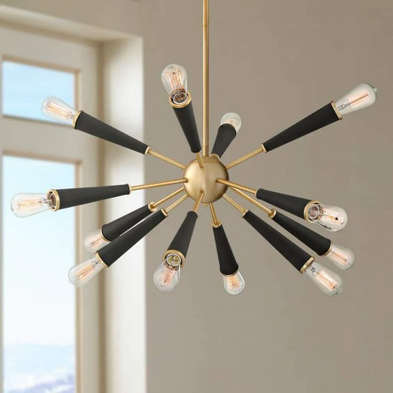 Sputnik Pendant Chandelier 34" W