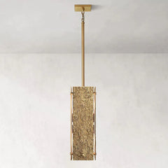 Vouvry Rectangular Pendant 19"H