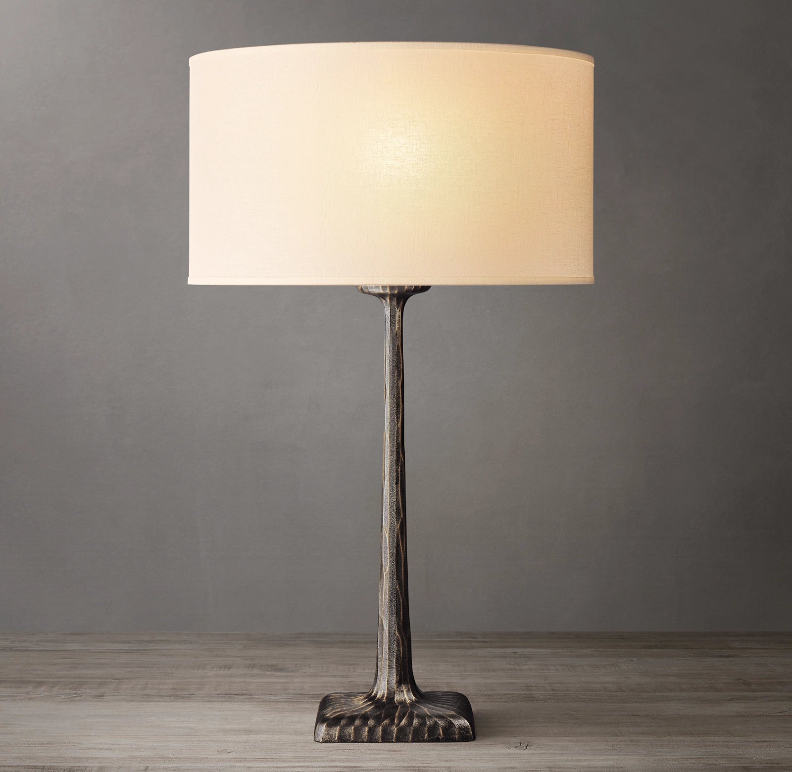 Leonard Dendritic Forged Table Lamp