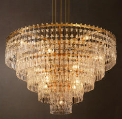 Marignan Tiered Round Chandelier 60"