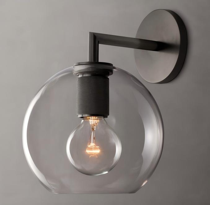Utilitaire Globe Wall Sconce