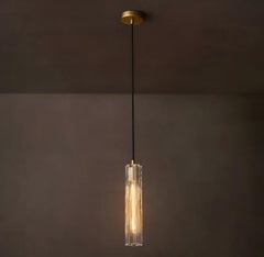 Tronchi Clear Glass Pendant