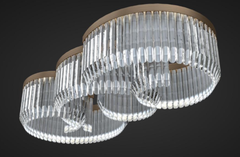 Custom Flush Munt 54''D