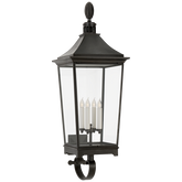 Benair Large 3/4 Wall Lantern Outdoor