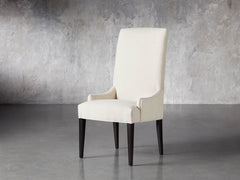 Platinum Dining Chair in Cushing Snow and Cuddle Natural