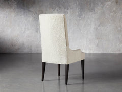 Platinum Dining Chair in Cushing Snow and Cuddle Natural